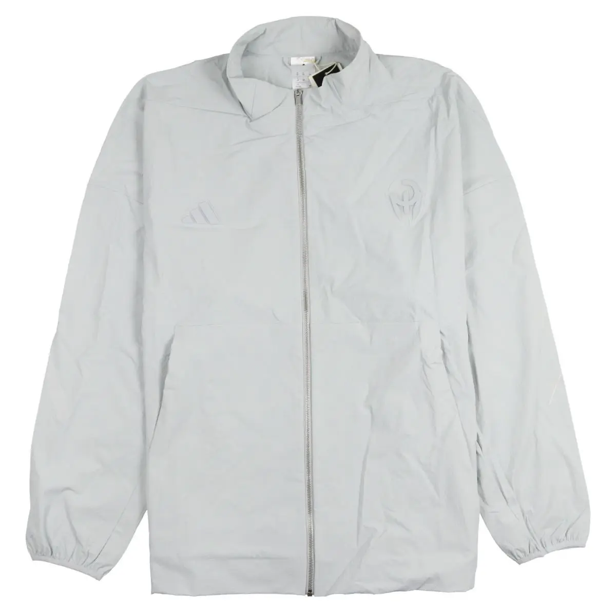Adidas Mahomes Too Cold Woven Zne Track Jacket sz 2XL Xx-large Gray