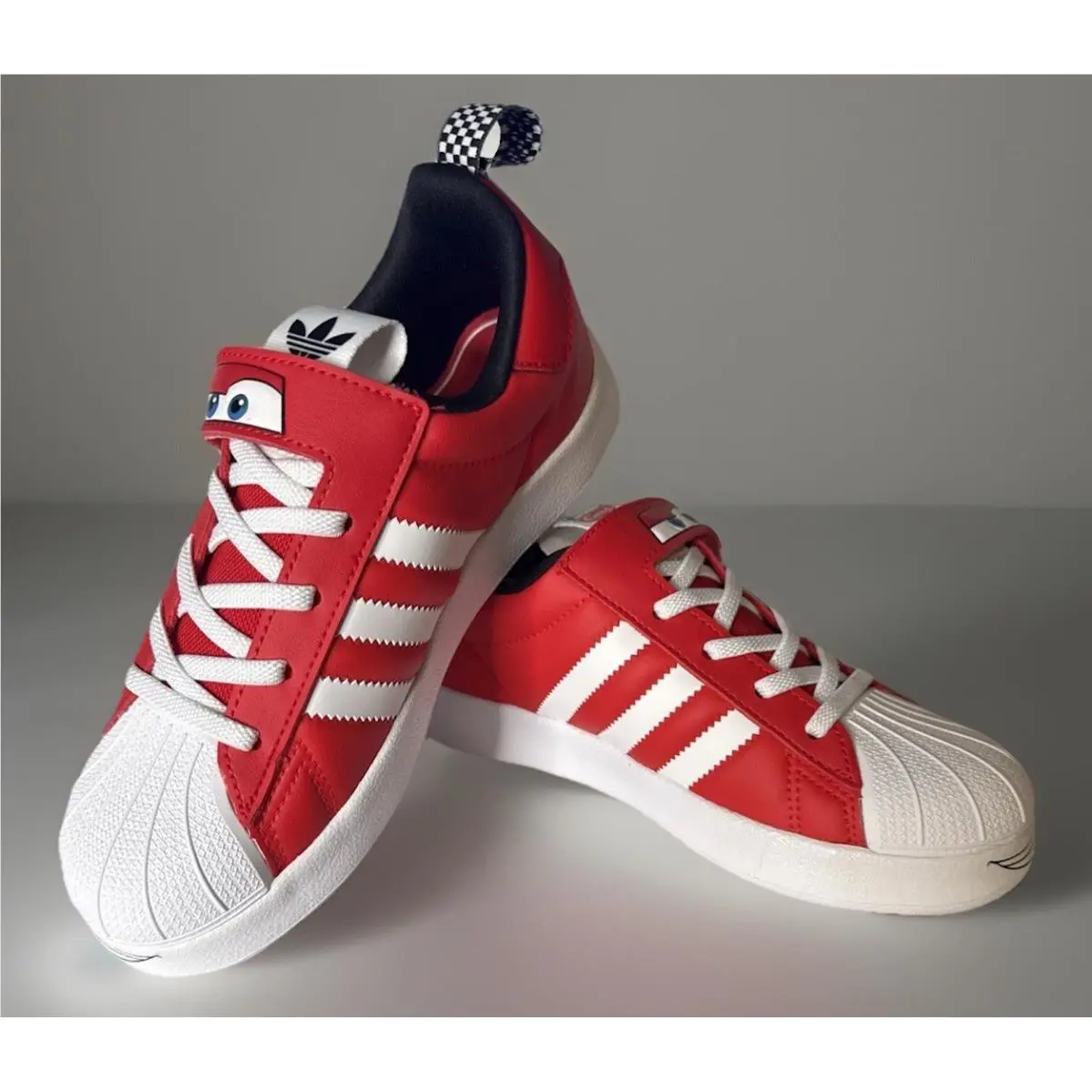Adidas shoes - adidas Superstar - Superstar - Red (UPC: 0197620302277) 3