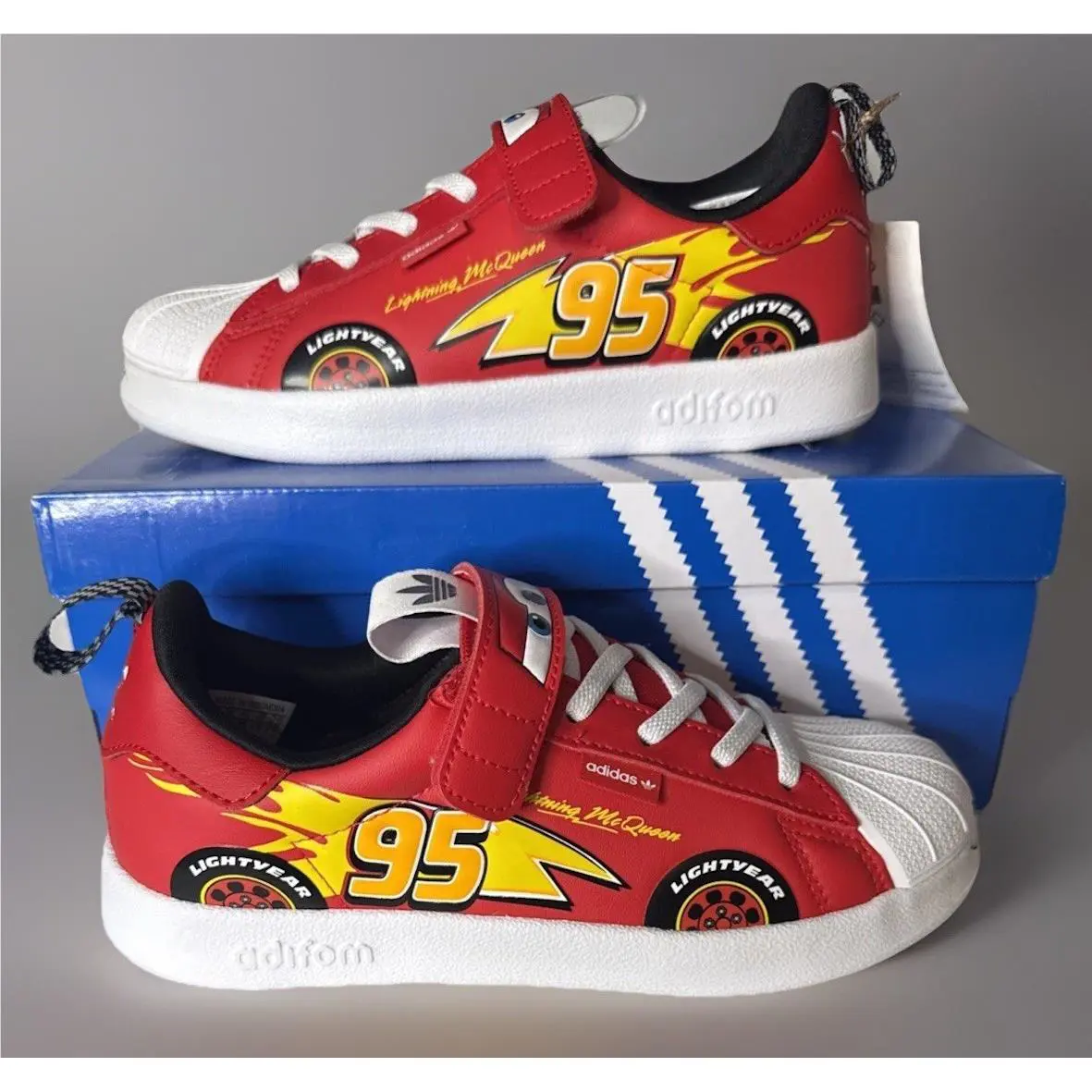 Adidas shoes - adidas Superstar - Superstar - Red (UPC: 0197620302277) 4