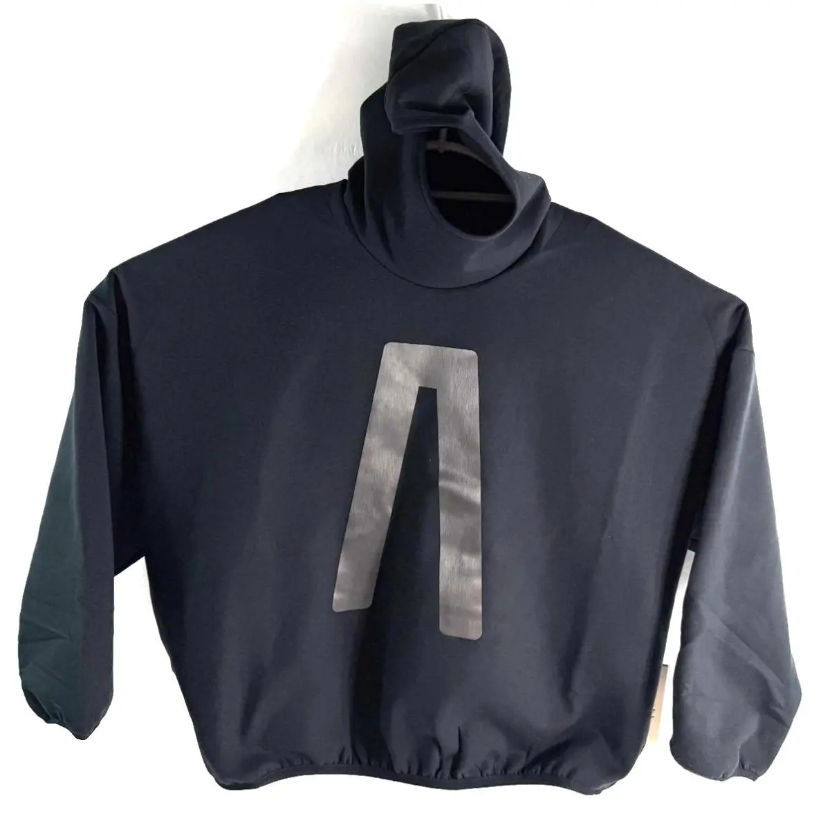 Adidas Fear Of God Athletics Suede Fleece Hoodie Black Men`s Size Large KA4568