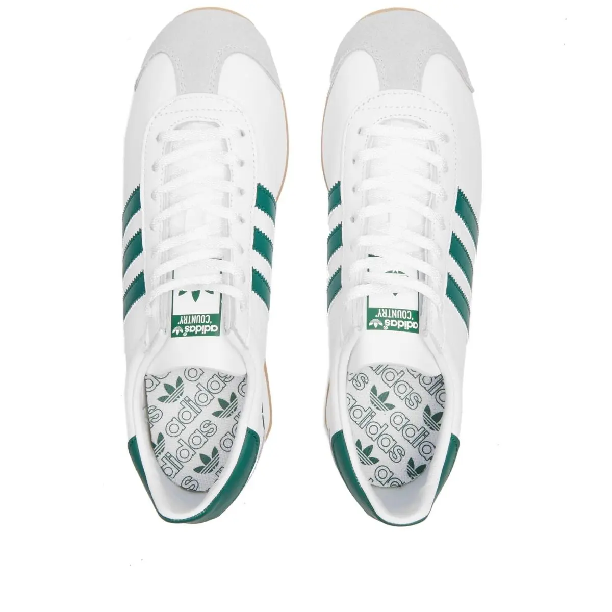 Adidas shoes - adidas Country - Country - IF2856 - White, Manufacturer: Cloud White/Collegiate Green/Cloud White 4
