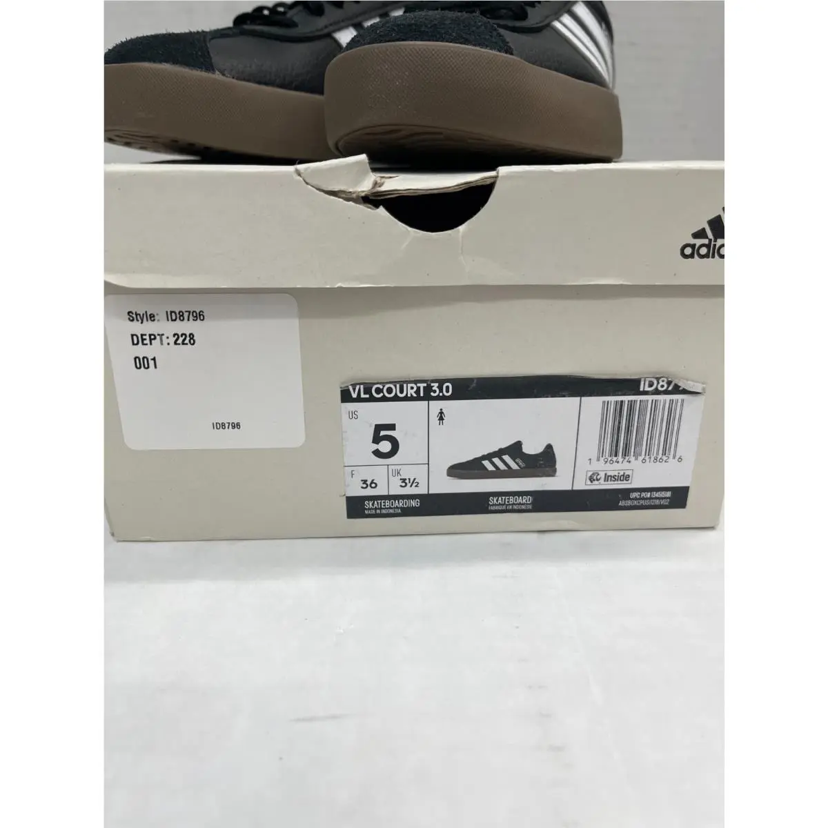 Adidas shoes - adidas Vl Court - Court - Black (UPC: 4067886702776) 0
