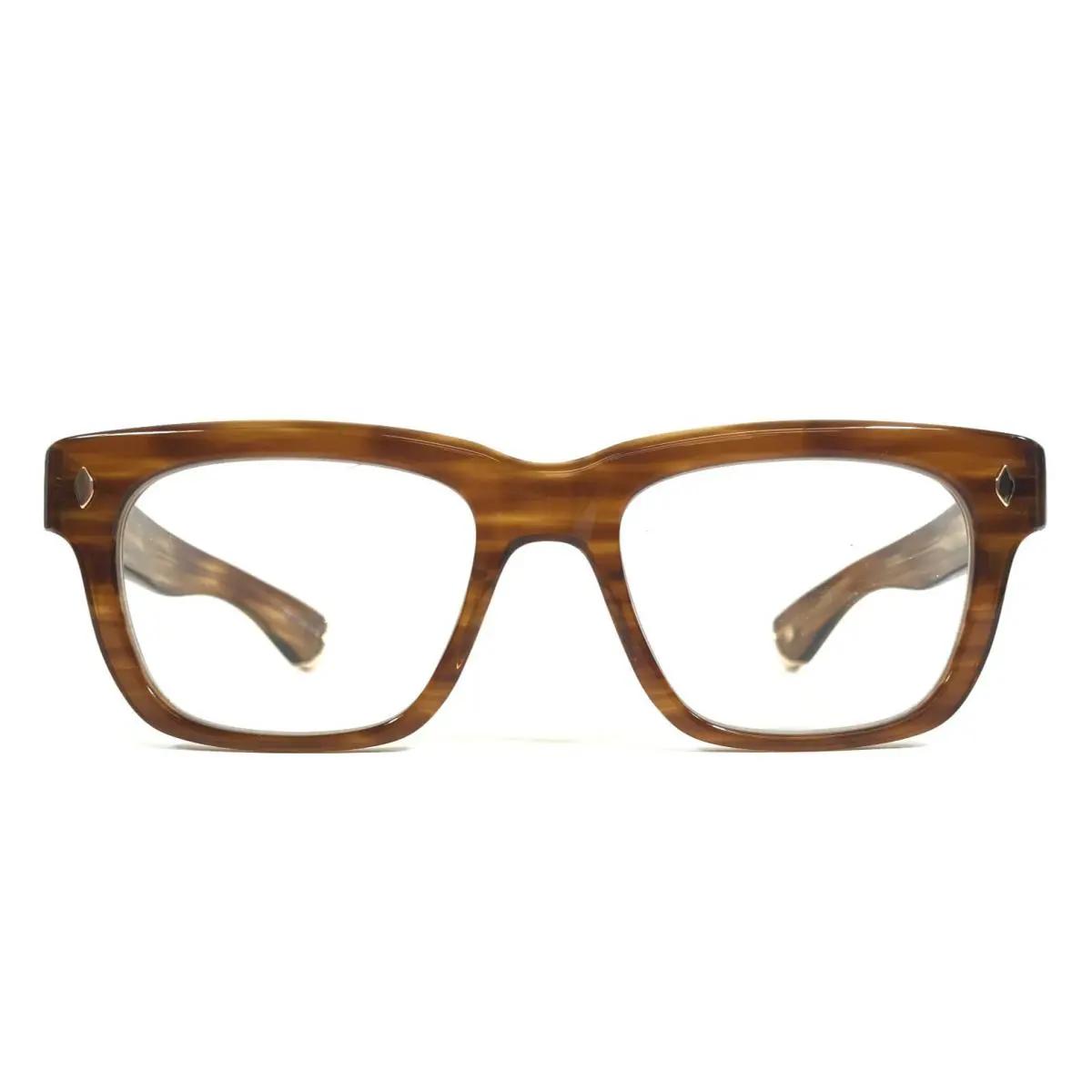 Garrett Leight x Officine Generale Eyeglasses Frames 118 DB Brown Horn 50-20-146