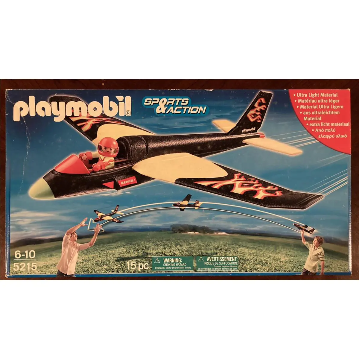 Playmobil 5215 - Foam Gliding Plane - Sports and Action
