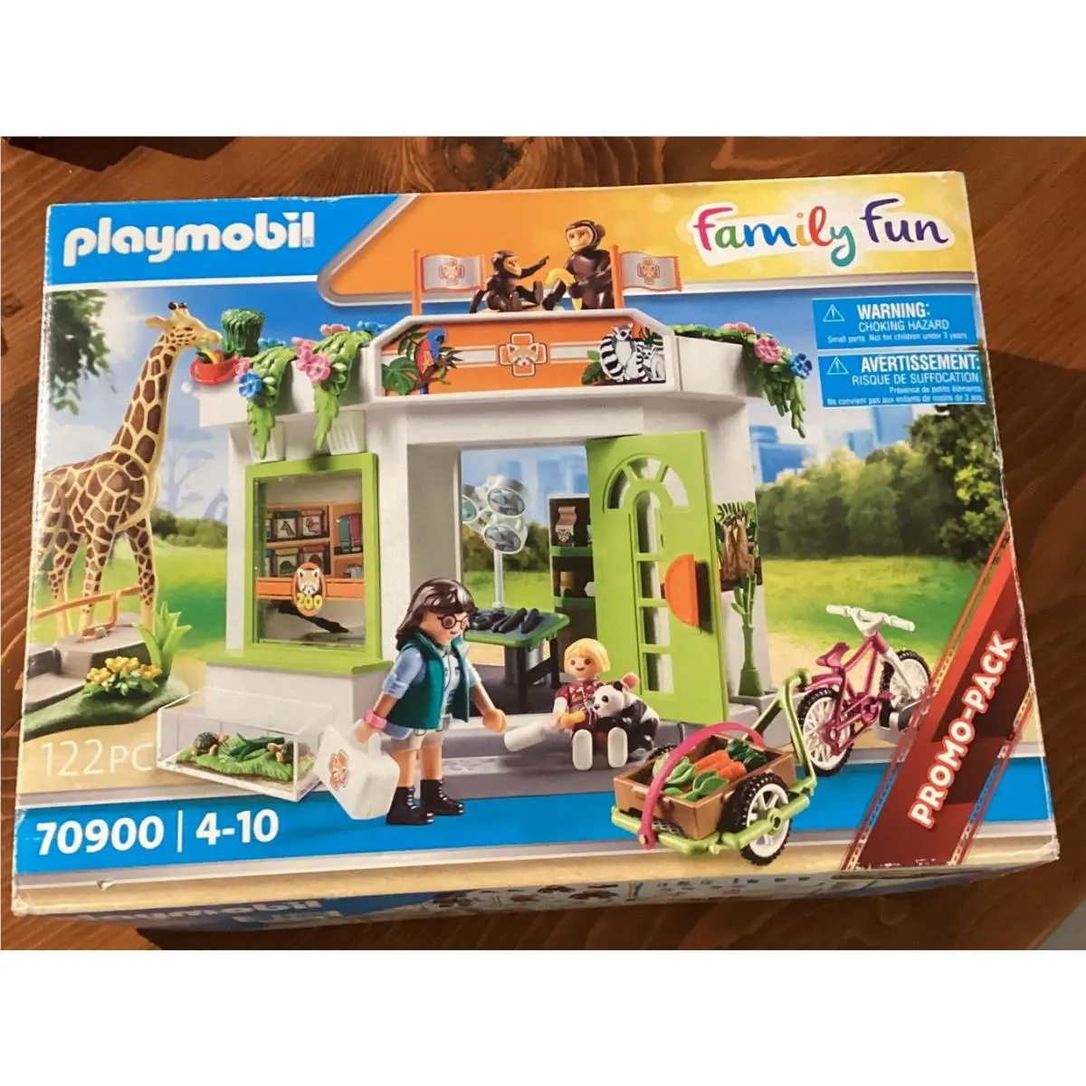 Playmobil 70900 Family Fun: Veterinary Practice In The Zoo - Rare