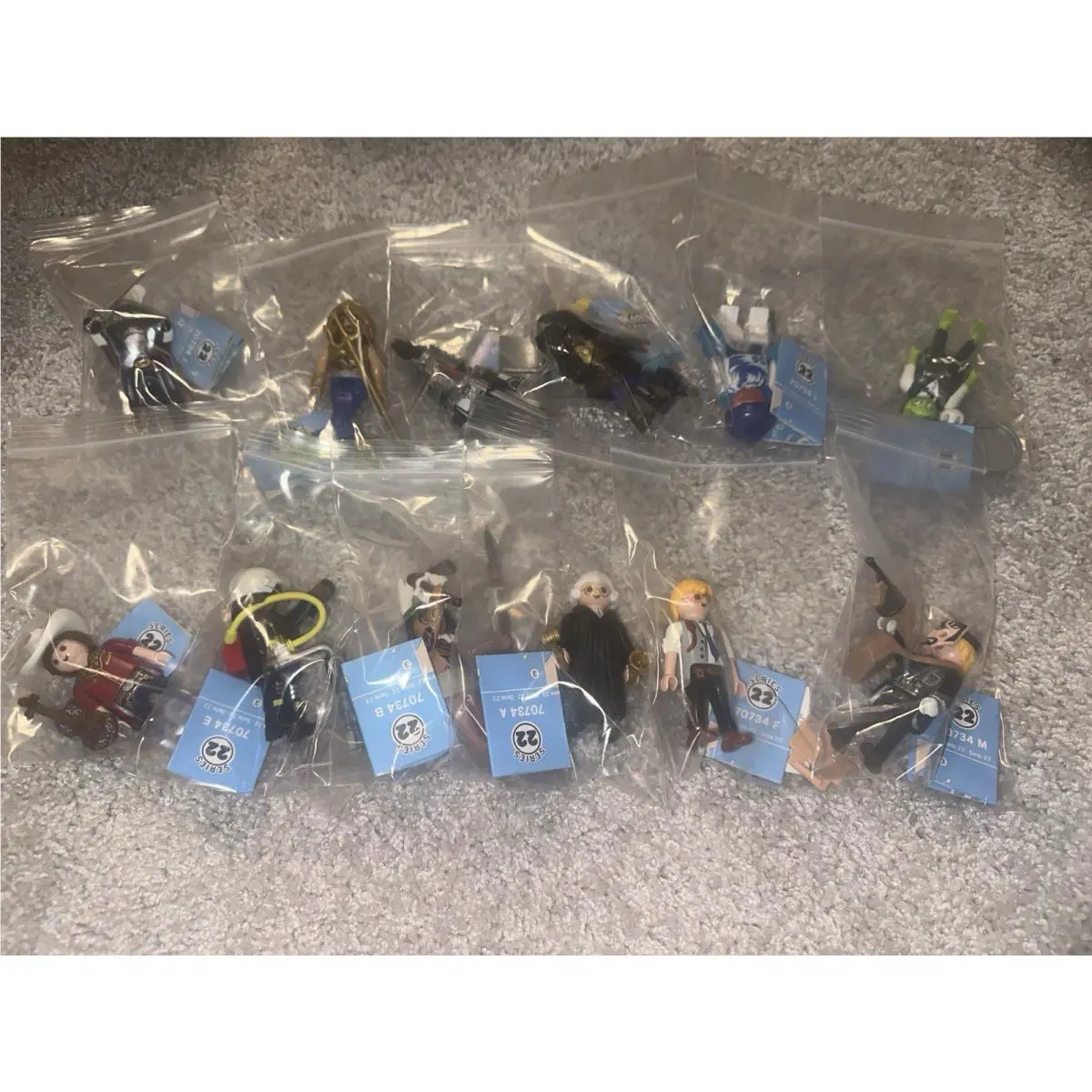 Playmobil All 12 Boy Figures Mystery Series 22 70734