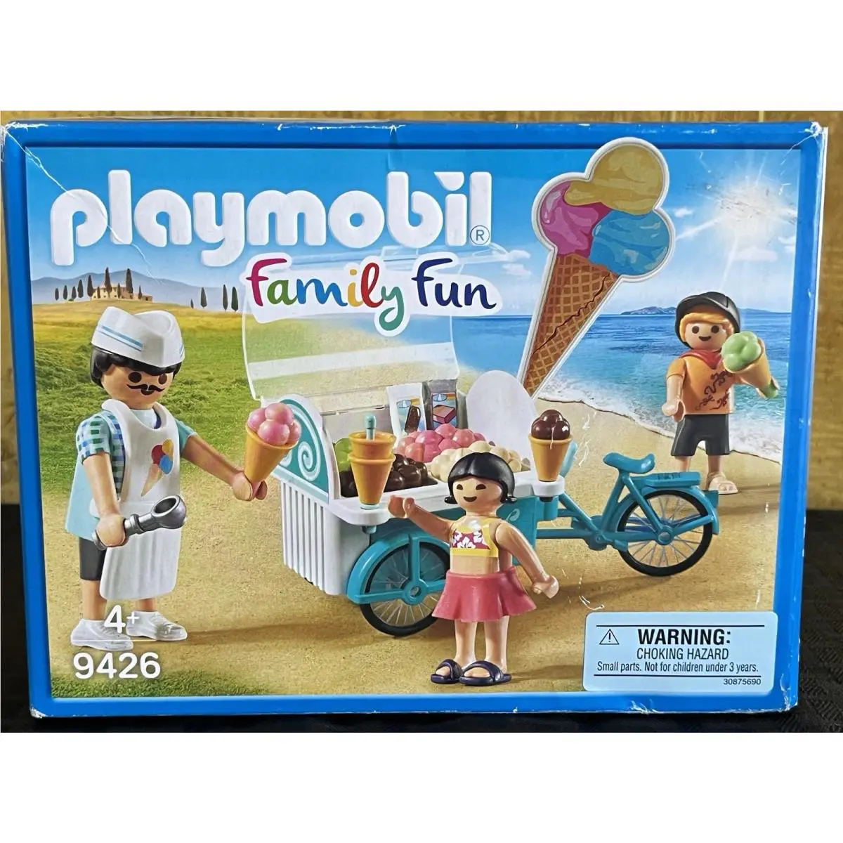 Playmobil 9426 Family Fun Ice Cream Seller with Bicycle
