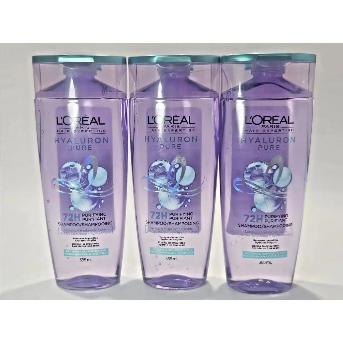 L`oreal Paris Elvive Hyaluron Pure Moisturizing Shampoo For Oily Hair Canada