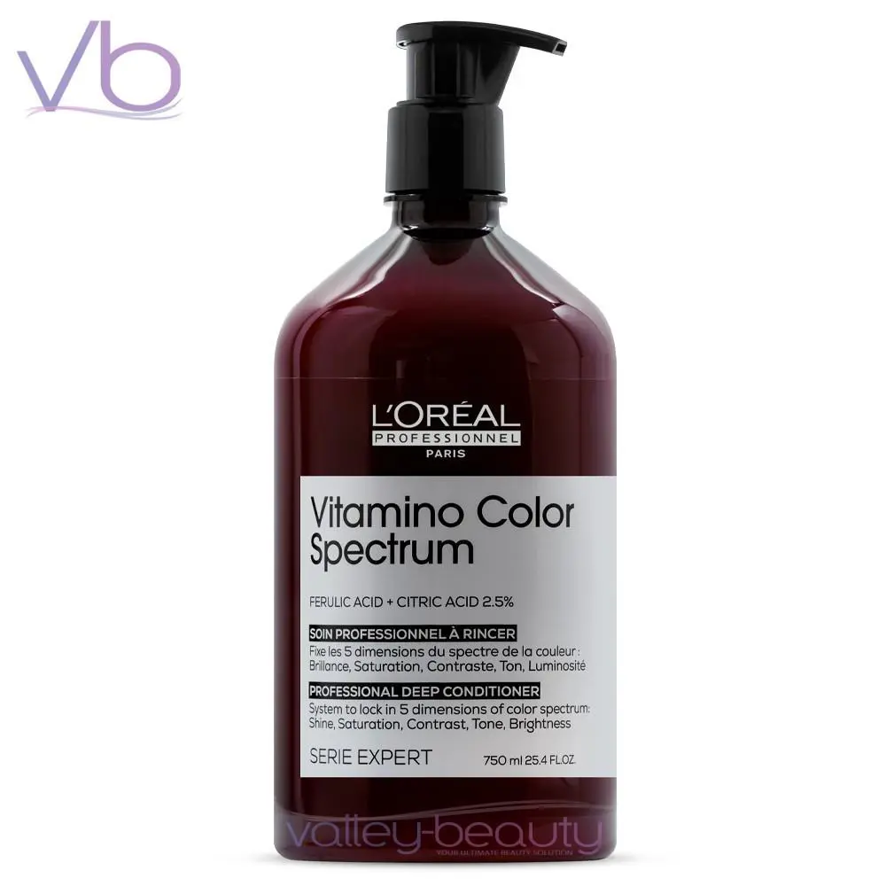 L`oreal Vitamino Color Spectrum Conditioner For All Colored Hair Types 750ml by L'Oréal