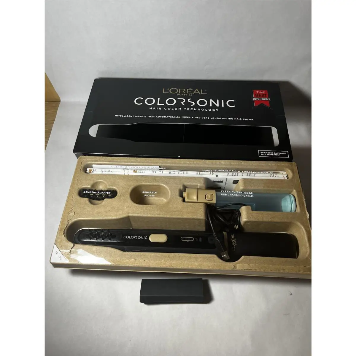 L`oreal Paris Colorsonic Hair Color Device Cartridge Sold Separately Once
