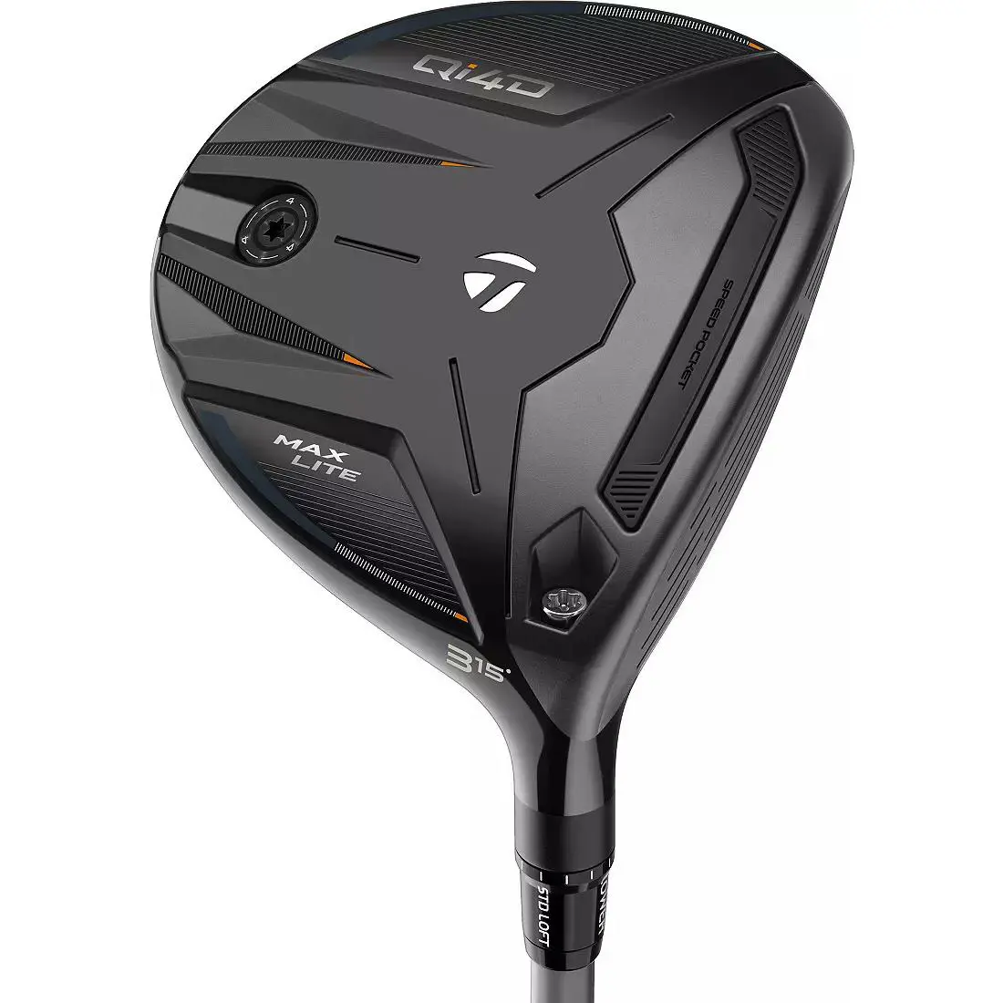TaylorMade  - TaylorMade Qi4D MAX Lite - MAX Lite - Lie Angle: Black 6