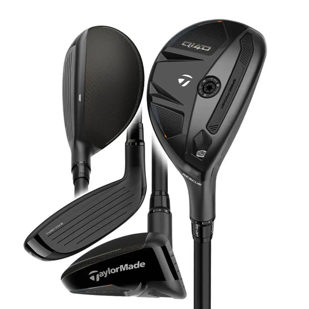 Taylormade Men Qi4D Rescue Hybrid - 26