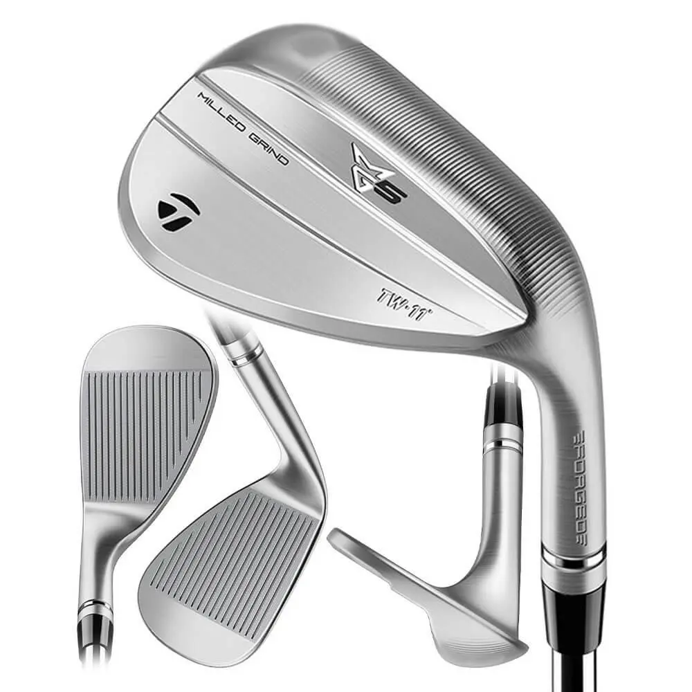Taylormade Men MG5 Tiger Woods-grind Chrome Forged Wedge - 25 - Chrome