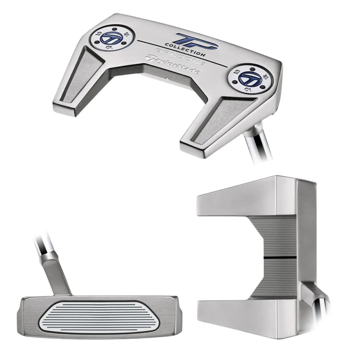 Lefty Taylormade Bandon 3 Hydroblast Putter Slant Neck Choose Length