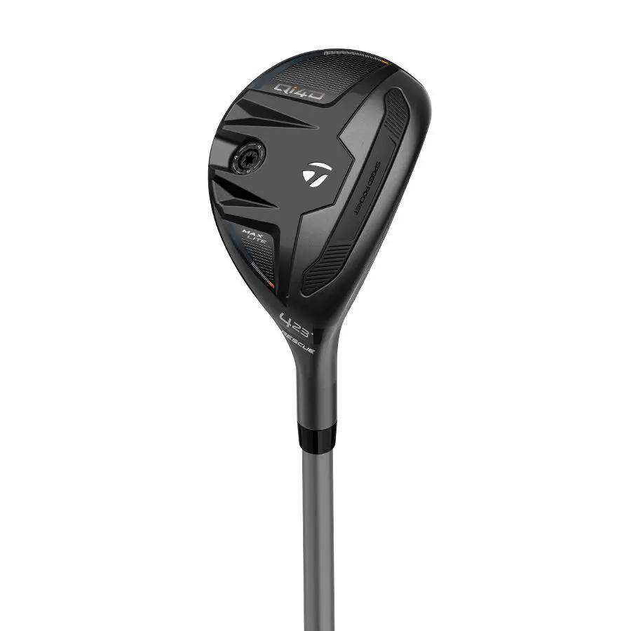 Taylormade Qi4D Max Lite Rescue Hybrid 5-26 Mitsubishi Reax 45 HY Senior Right - Metallic Bronze