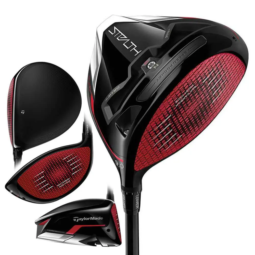 Taylormade Men Stealth Plus+ Driver 460cc - 22 RH 8 Graph Stiff - Chrome