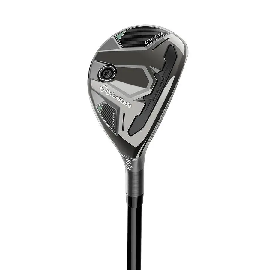 Taylormade Qi35 Max Rescue Hybrid 4-23 Fujikura Air Speeder 25` R Reg Right - Chromium