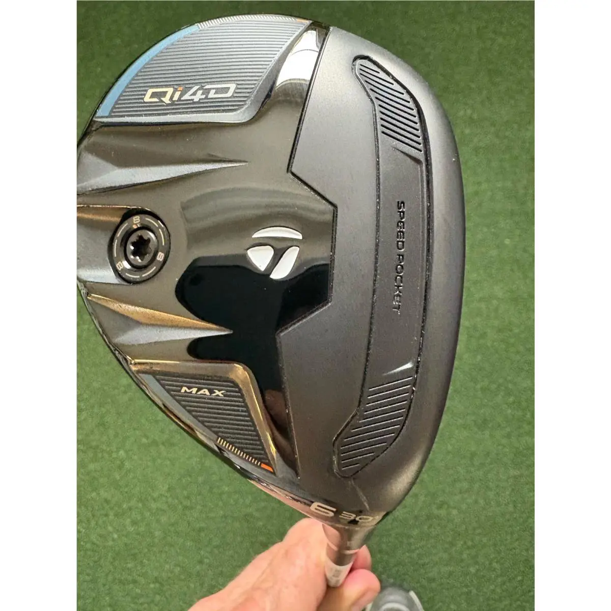 Taylor Made Qi4D 6 Max Rescue 30 Deg Reax Reg Flex 50 Gram