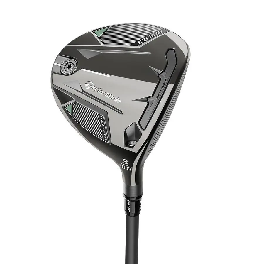 Taylormade Qi35 Max Lite Fairway Wood 3 15.5 Vanquish 4 Reg RH - Chromium