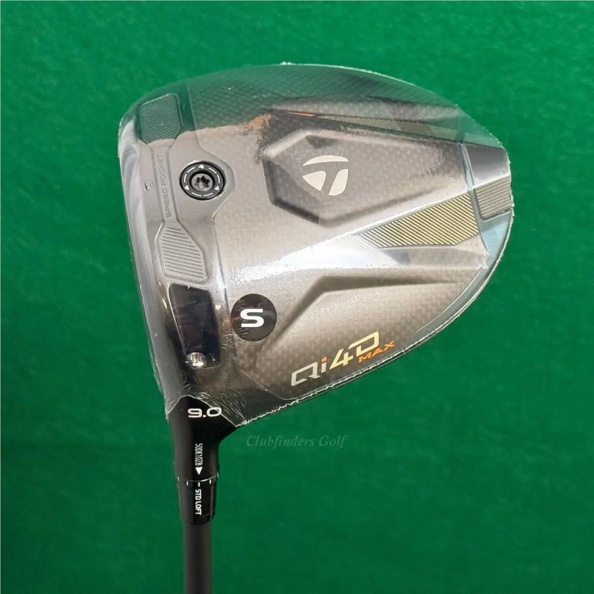 LH Taylormade 2026 Qi4D Max 9 Driver Mitsubishi Reax MR50 Blue Stiff w/ HC