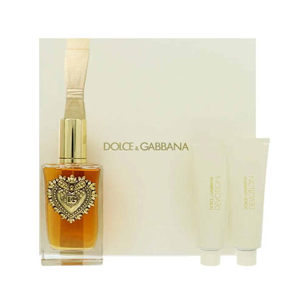 Devotion by Dolce Gabbana Gift Set For Women 3 Piece Set For Women: 3.3 Oz