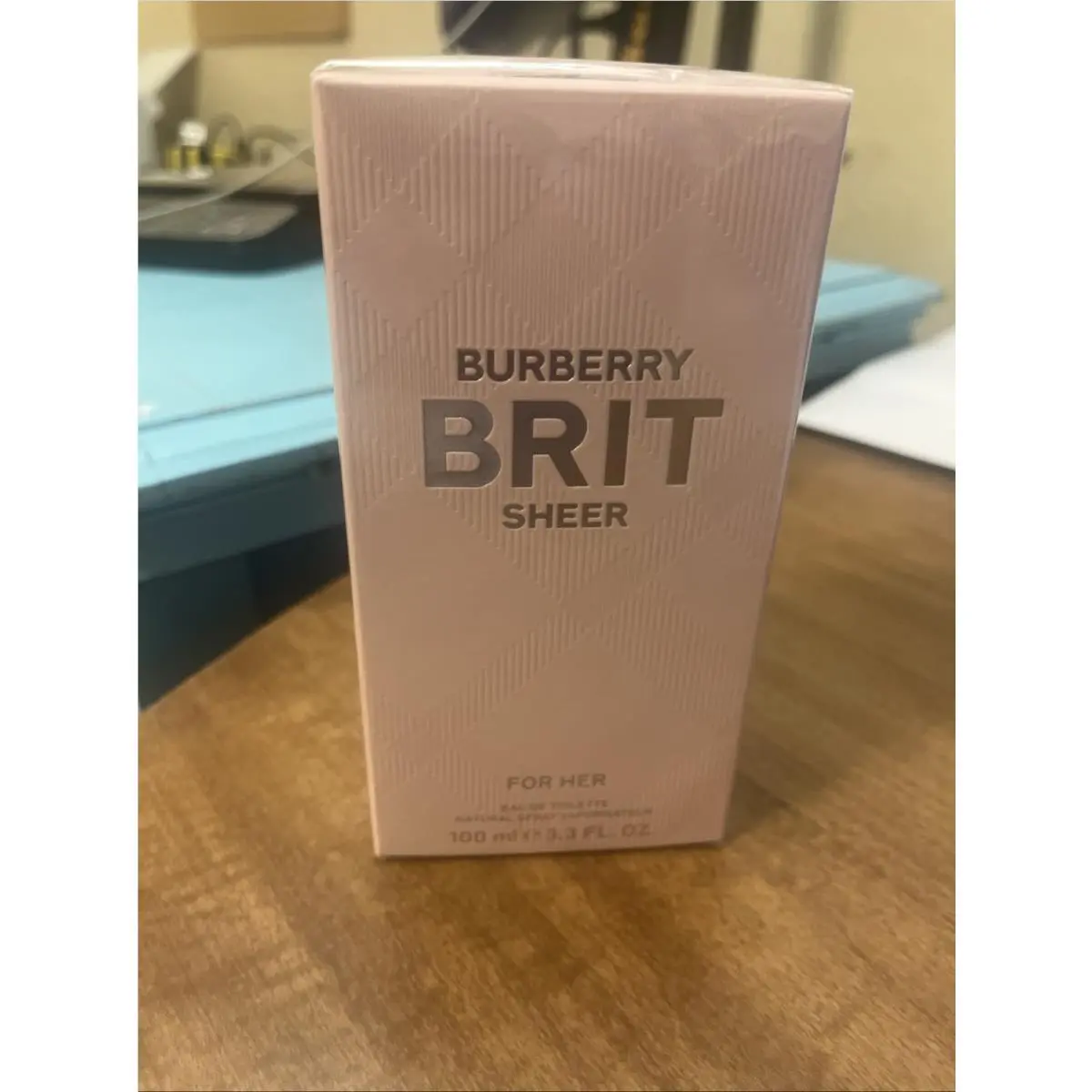 Burberry Women`s Eau De Toilette Spray Brit Sheer Natural 3.3 oz