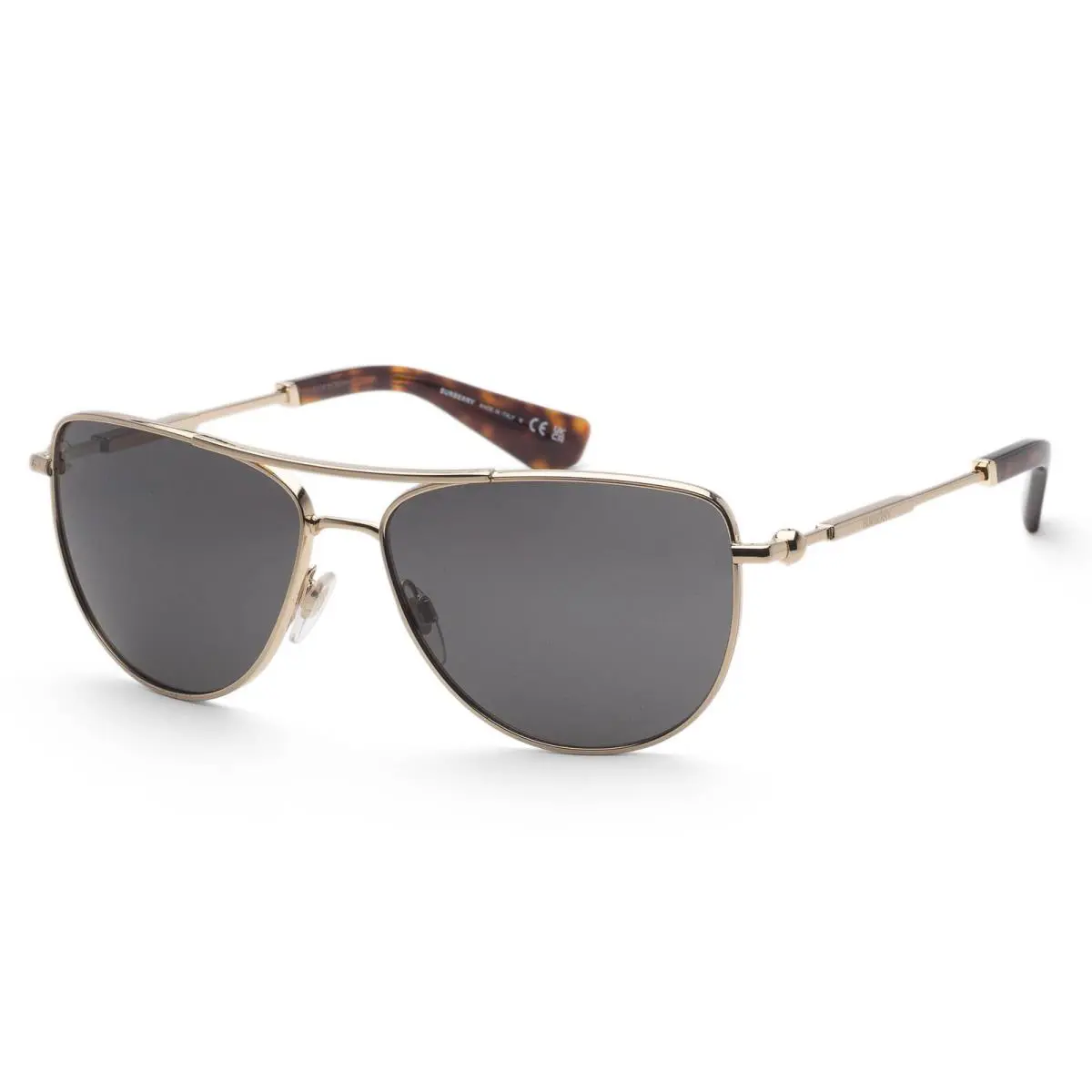 Burberry Dark Grey Pilot Ladies Sunglasses BE3149 110987 60 BE3149 110987 60