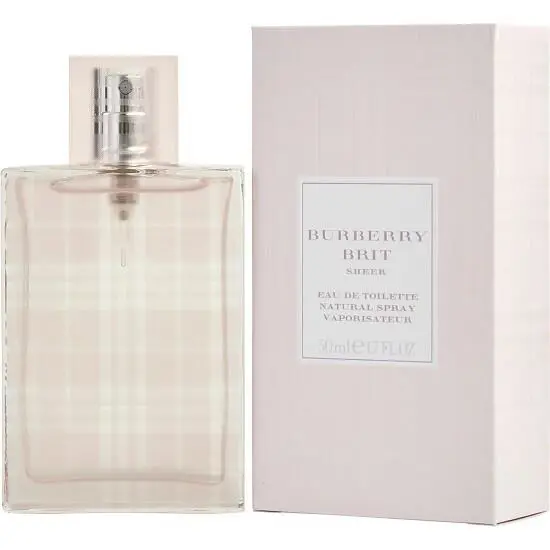 Brit Sheer Burberry 3.3 oz / 100 ml Eau de Toilette Women Perfume Spray