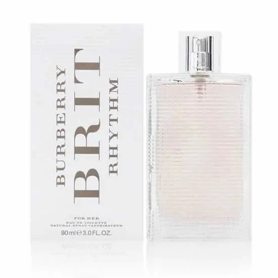 Brit Rhythm Burberry 3.0 oz / 90 ml Eau de Toilette Edt Women Perfume Spray