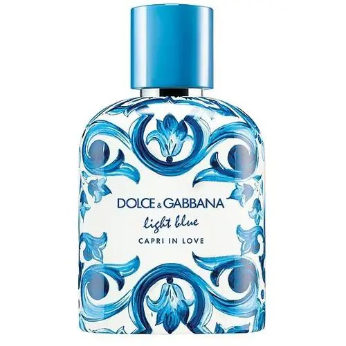 Dolce Gabbana Light Blue Capri In Love For Men Edp Refillable Spray 1.7 oz