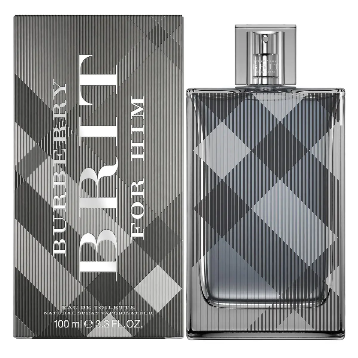 Brit For Men Cologne Eau De Toilette 3.3 oz 100 ml Edt Spray by Burberry