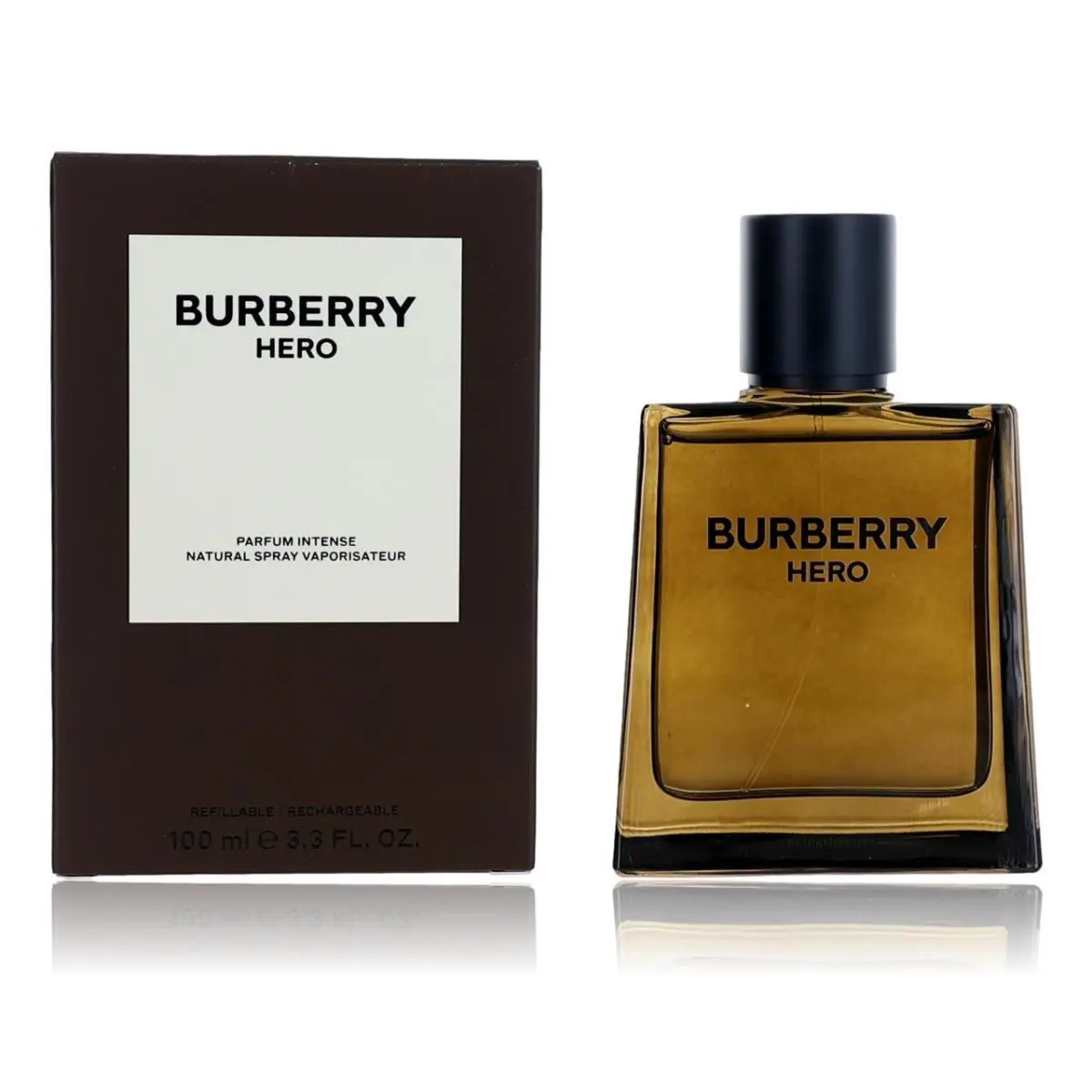 Burberry Hero by Burberry 3.3 oz Parfum Intense Men`s