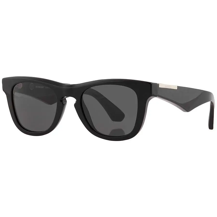 Burberry BE4426 300187 Black Dark Grey 50 mm Men`s Sunglasses