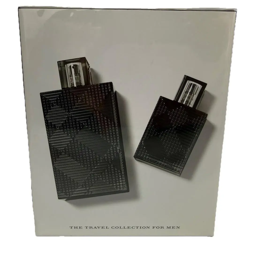 Burberry Brit Rhythm Men 2 Pieces Set : 3.0 FL oz Edt Spray + 1.0 oz Edt Spray