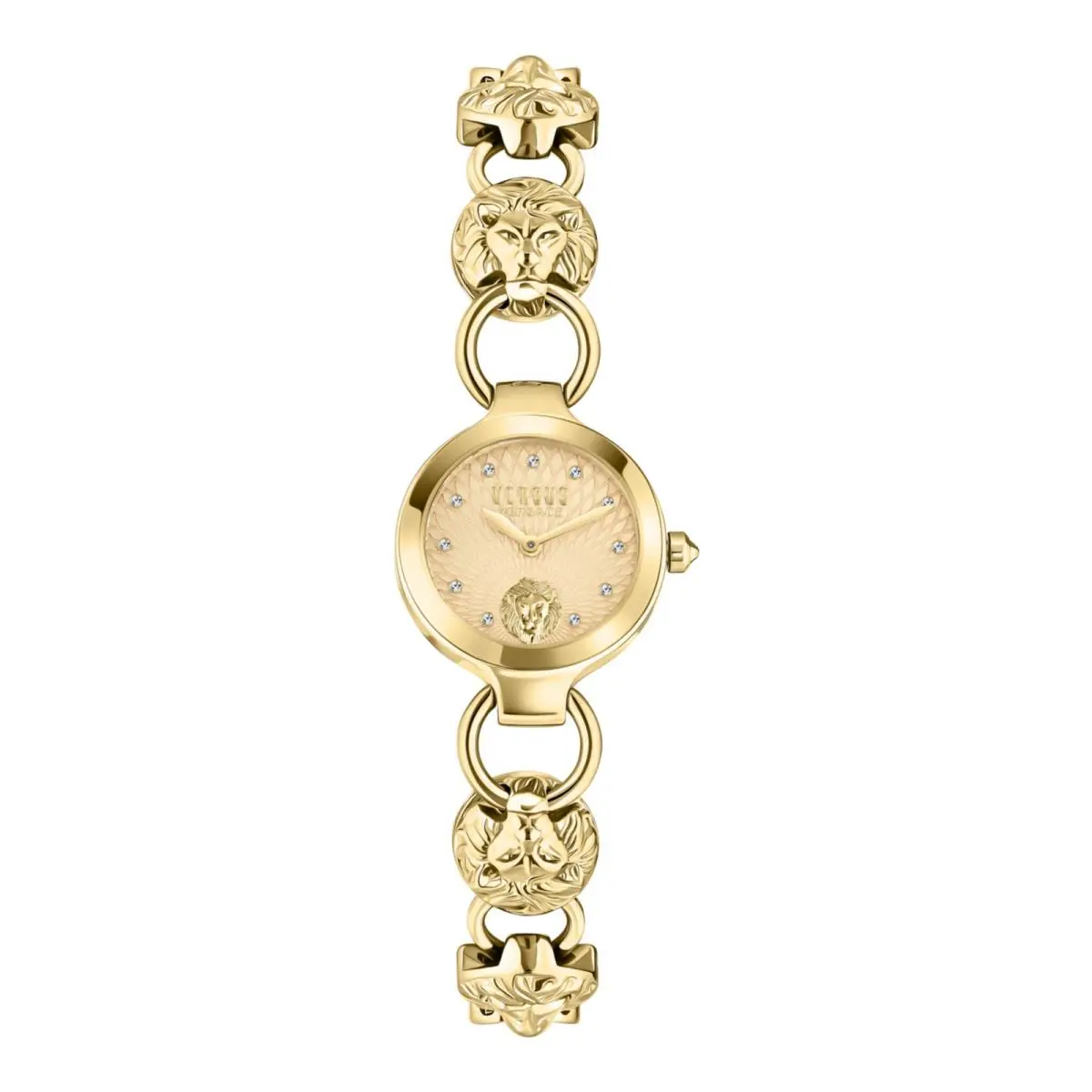 Versus Versace Womens Gold 26mm Bracelet Fashion Watch