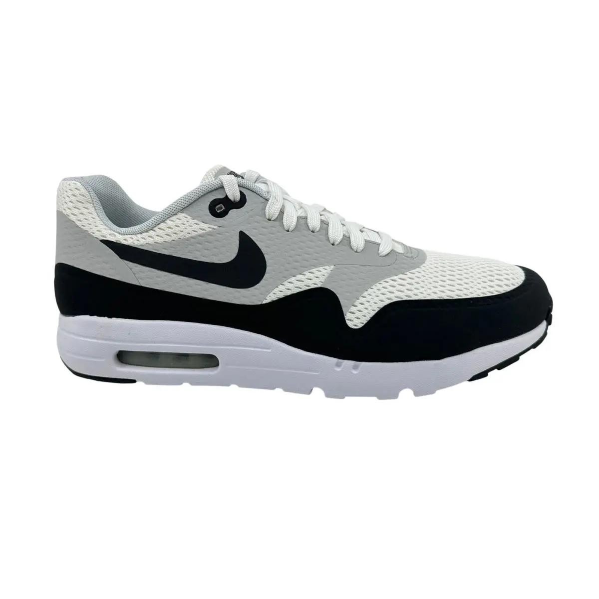 Nike Air Max 1 Ultra Essential White Anthracite Pure Platinum Mens Sneaker - White, Manufacturer: White Anthracite Pure Platinum