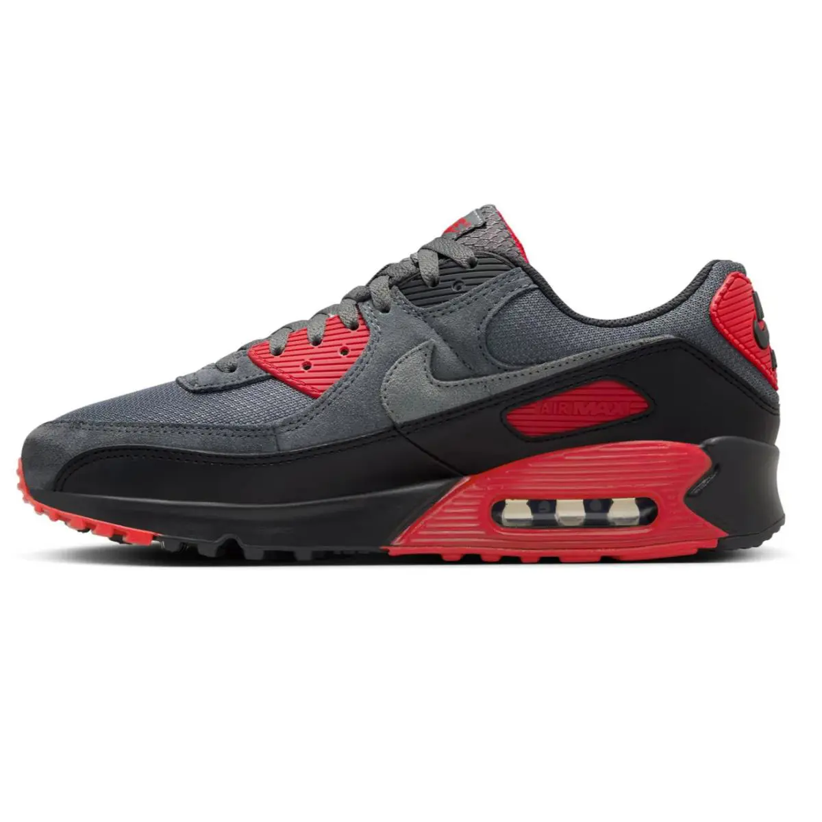 Nike shoes - Nike Air Max 90 - Air Max - DM0029-007 - Black/Iron Grey/Fire Red/Smoke Grey 1