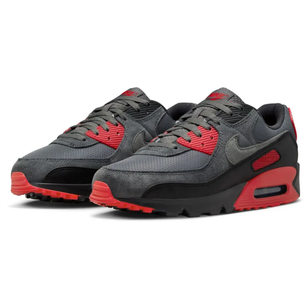 Nike shoes - Nike Air Max 90 - Air Max - DM0029-007 - Black/Iron Grey/Fire Red/Smoke Grey 5