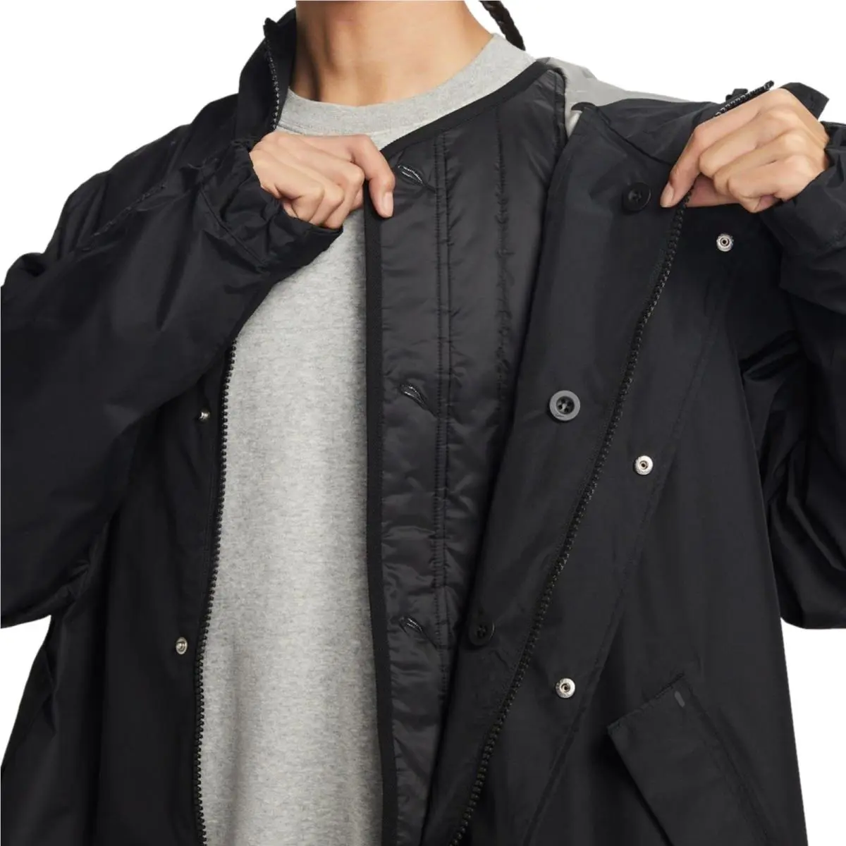 Nike clothing - Sportswear Parka - Sportswear Parka - DQ4282 010 - Black 1