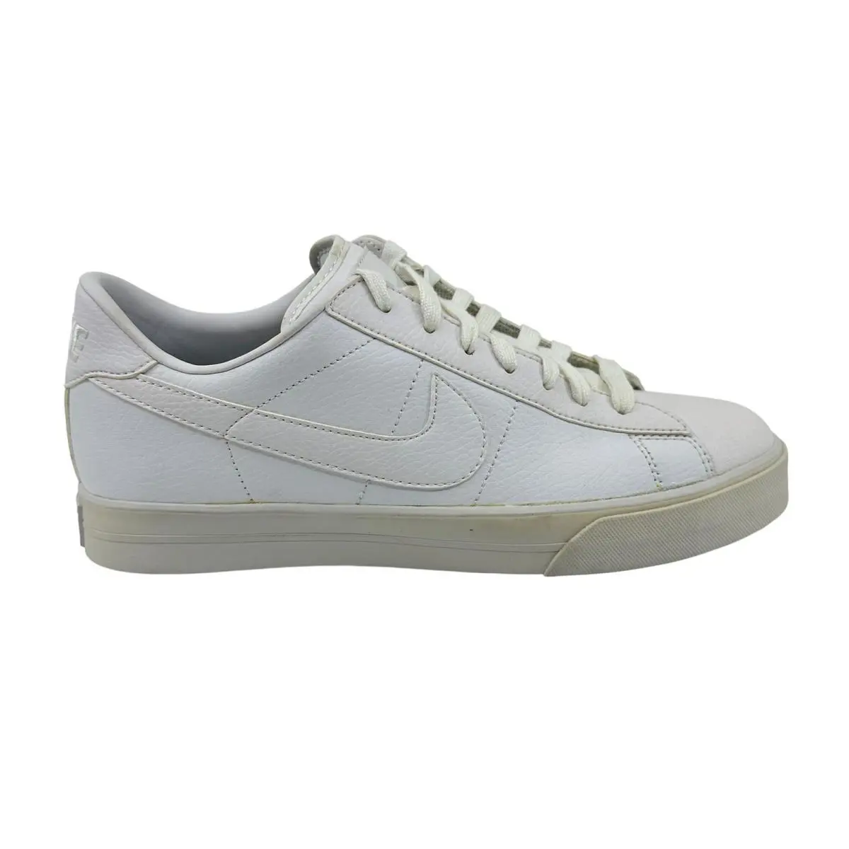Nike Sweet Classic Leather Triple White Mens Athletic Sneaker - White, Manufacturer: Triple White