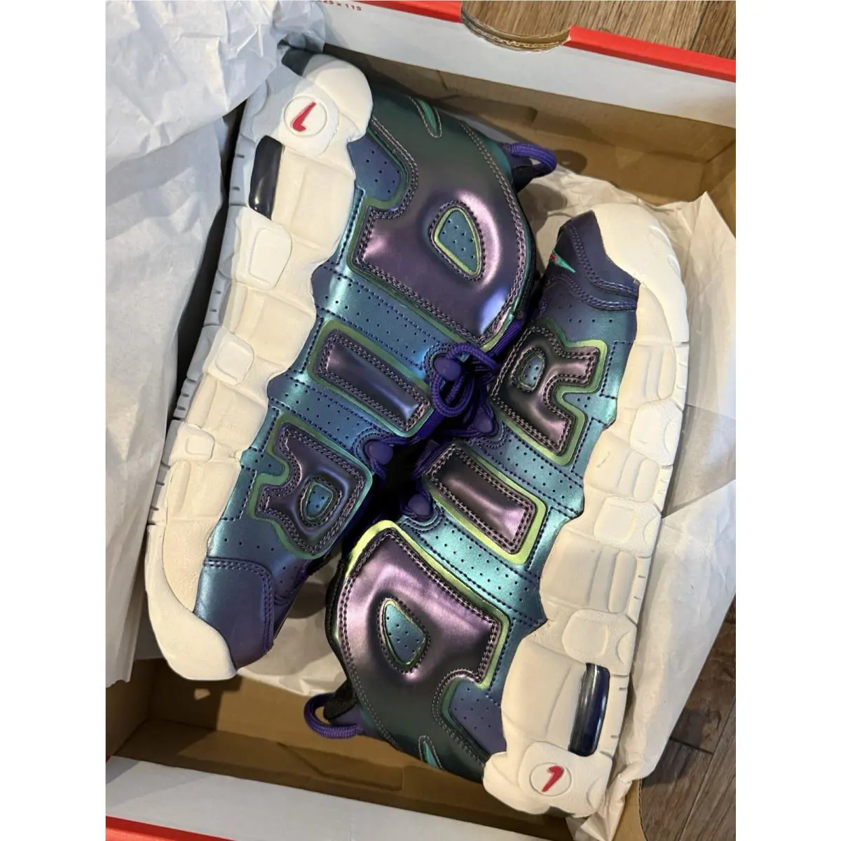 Nike shoes - Nike Air More Uptempo - Air More Uptempo - 922845 500 - Court Purple/Rush Pink/Neptune Green 16