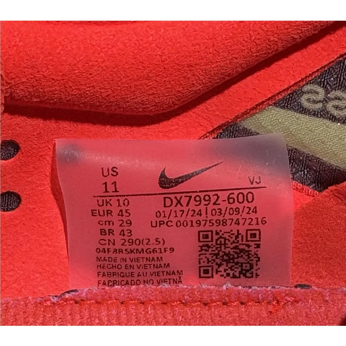 Nike shoes - Nike ZoomX Dragonfly XC - ZoomX Dragonfly - DX7992 600 - Multicolor 40