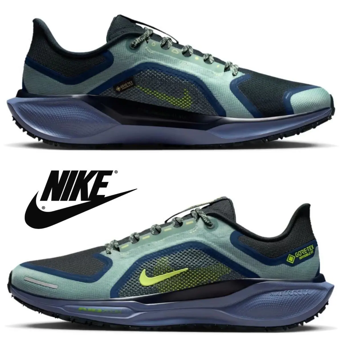 Nike shoes - Nike Pegasus 41 GORE-TEX - Pegasus - Blue, Manufacturer: Cannon/Obsidian/Seaweed/Volt 32