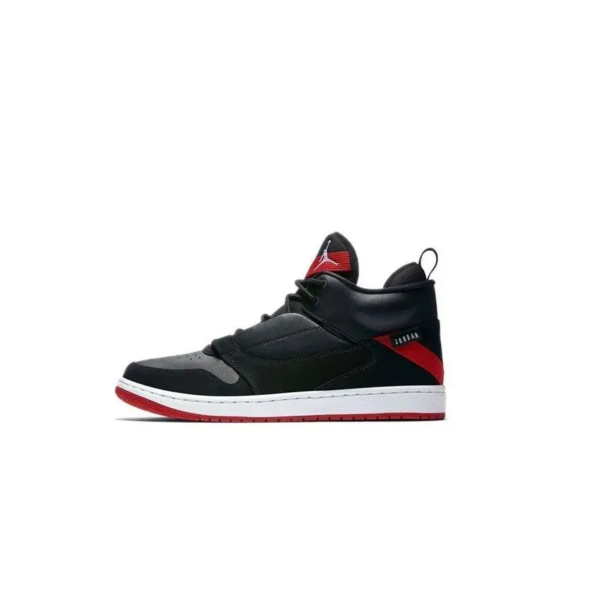 Nike shoes - Air Jordan Fadeaway - Air Fadeaway - AO1329023 - Black White Gym Red 4