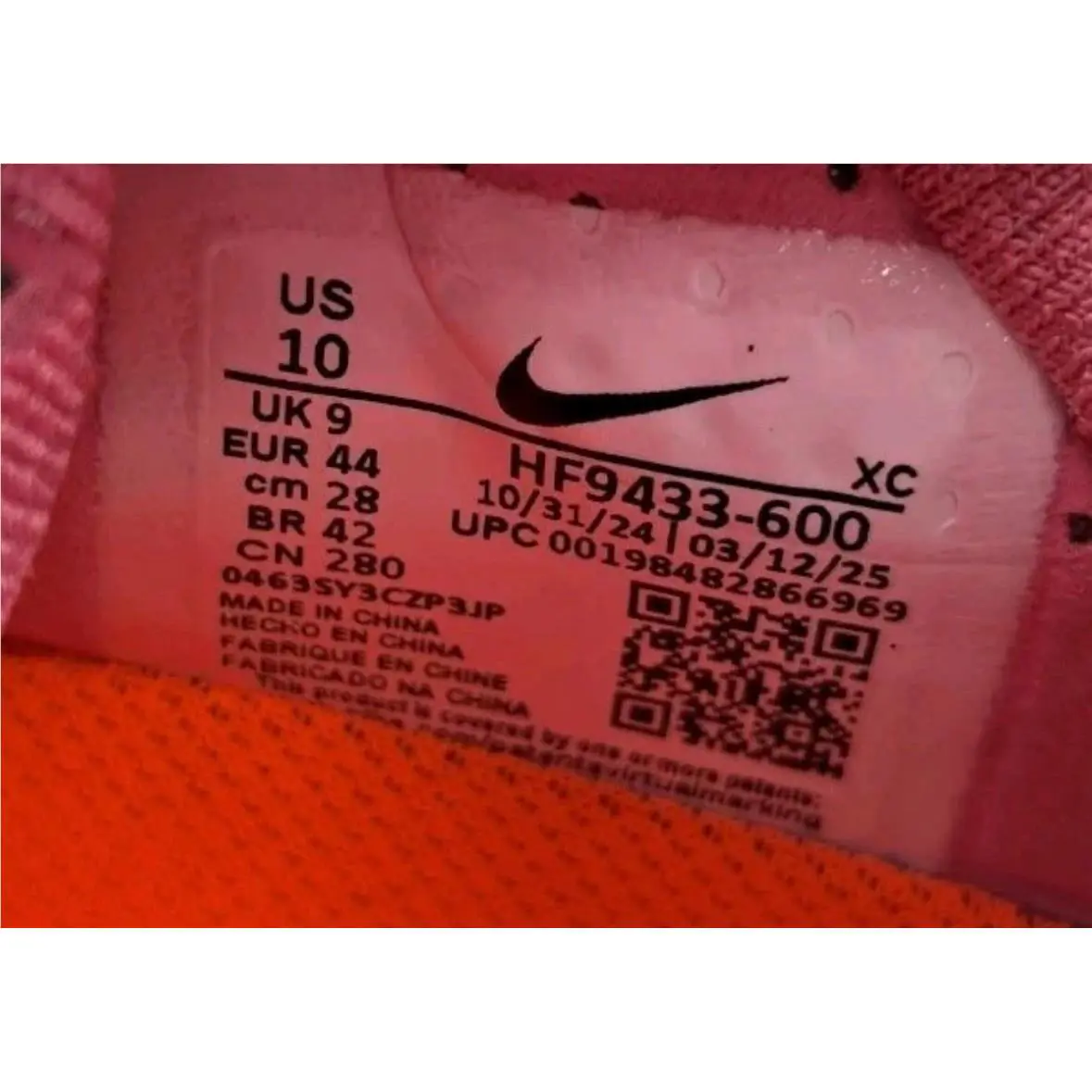 Nike shoes - Nike Mercurial Superfly 10 Pro FG - HF9433-600 - Multicolor 10