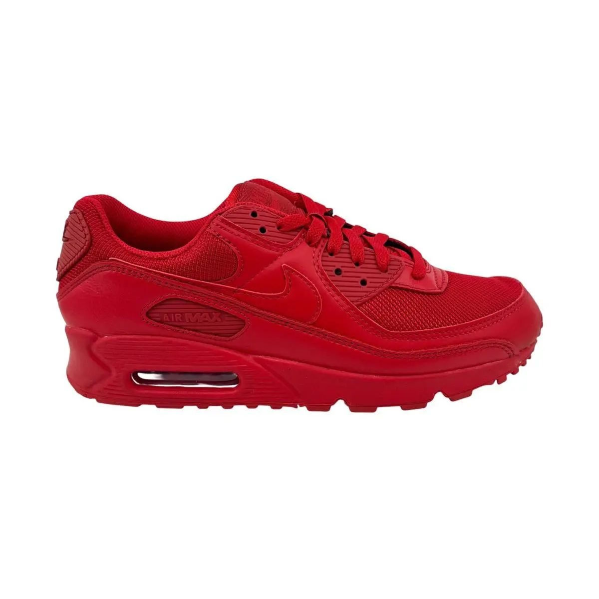 Nike Air Max 90 University Red Mens Athletic Sneaker - Red, Manufacturer: University Red