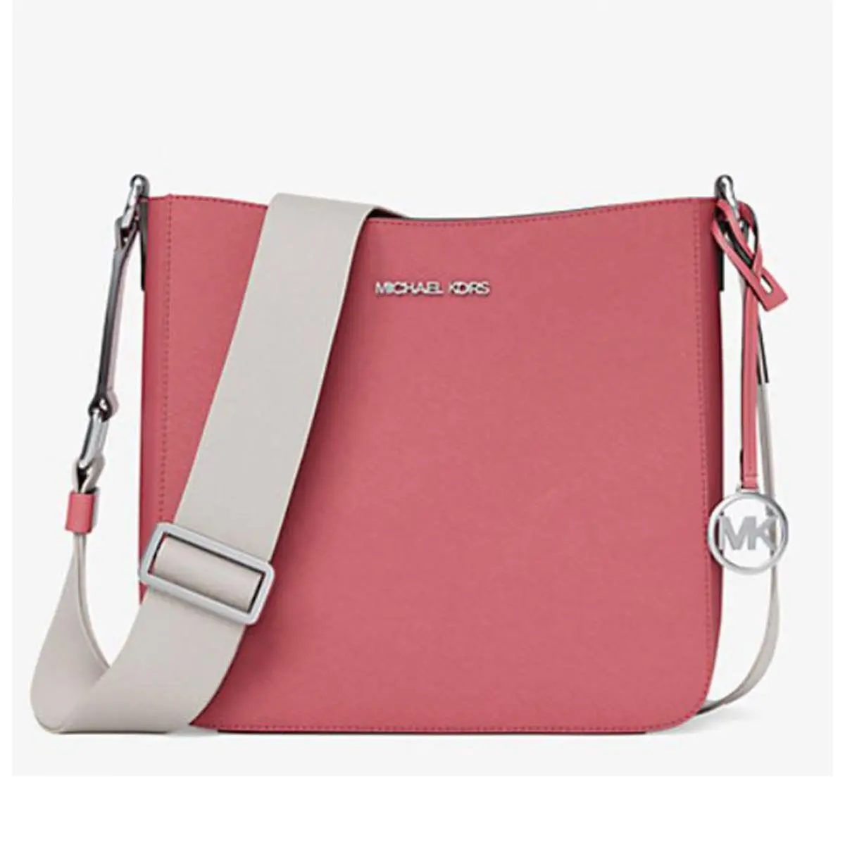 Michael Kors Outlet Jet Set Travel Small Messenger Bag 35T4STVC5L-Hibiscus
