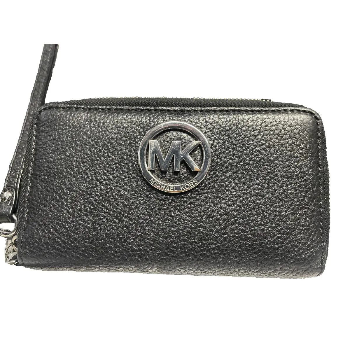 Michael Kors Fulton Large Flat Multi Function Phn Case Color Black