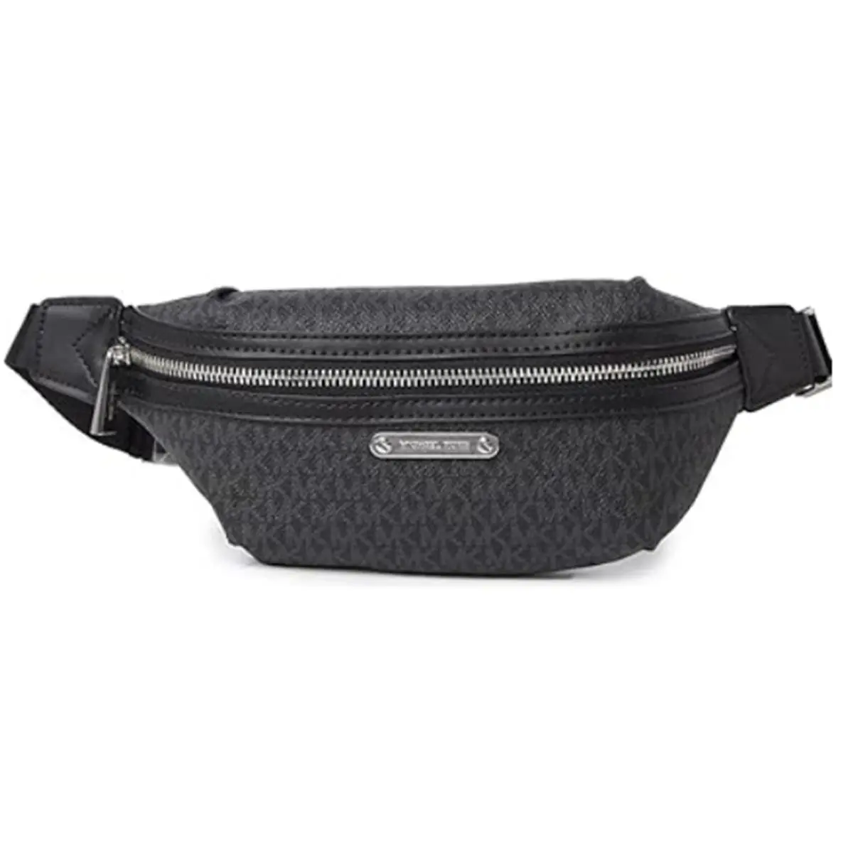 Logo Branded Belt Bag Black by Michael Kors