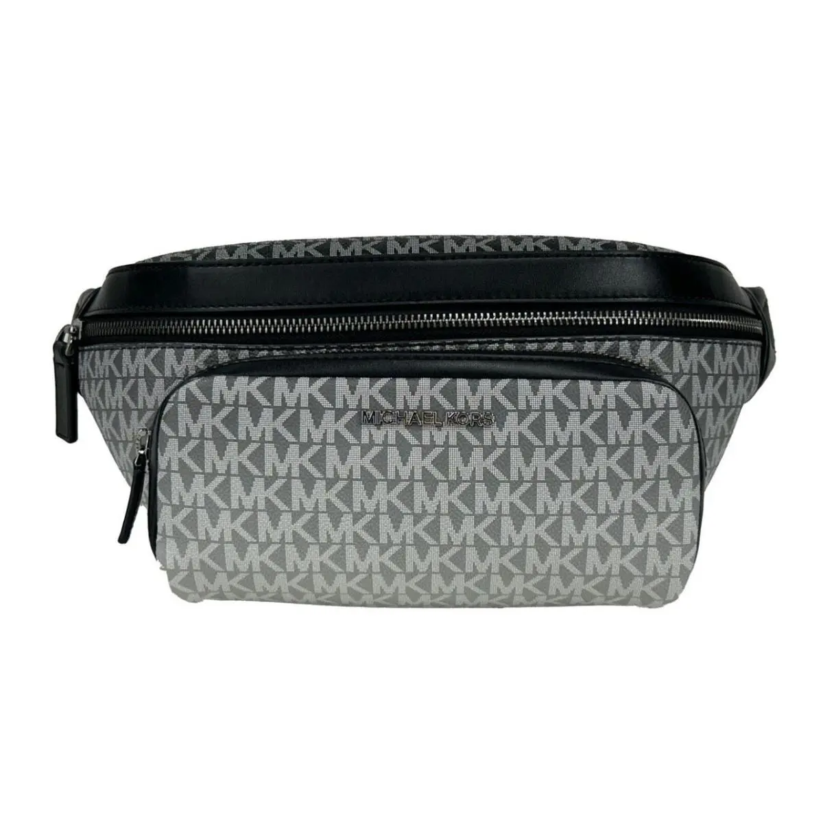 Michael Kors Cooper Utility Fanny Pack Belt Bag 37R5LCOY9B-BLACK - Exterior: Black